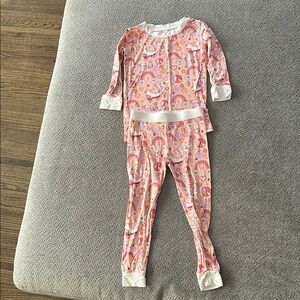 Dream big little co roller groovy pajama set
